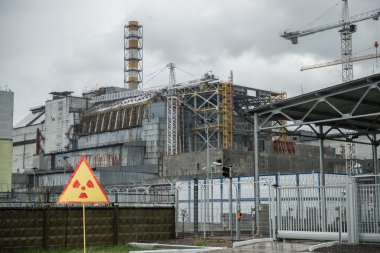 Chernobyl power station clipart