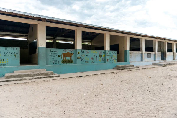 African village school in Zanzibar — Stock Photo, Image