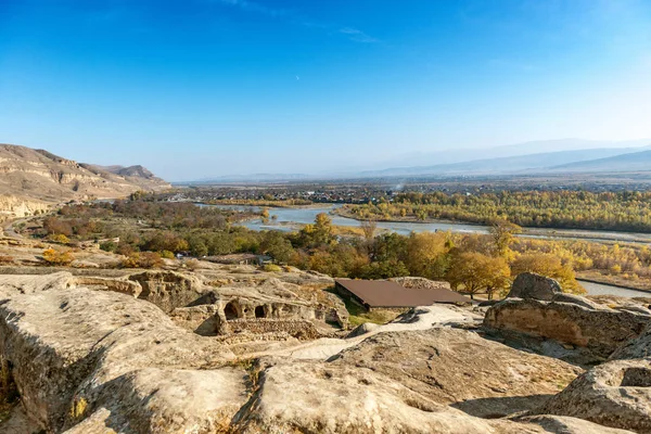 Vista de la ciudad de Uplistsikhe, Georgia —  Fotos de Stock