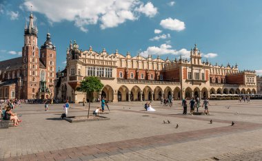 Büyük Avrupa Meydanı, Krakow, Polonya görüntülemek