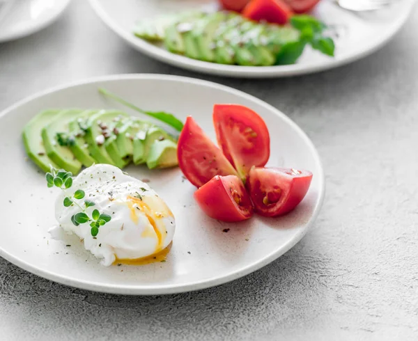 Gesundes vegetarisches Frühstück — Stockfoto