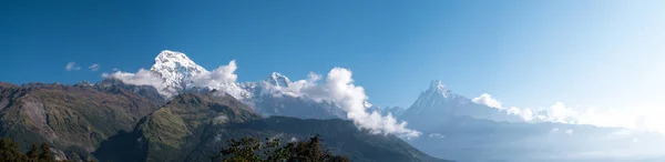 Panoramic view of Himalayas, Nepal — Stock Photo, Image