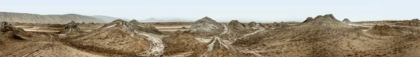 Vue panoramique des volcans de boue, Gobustan — Photo