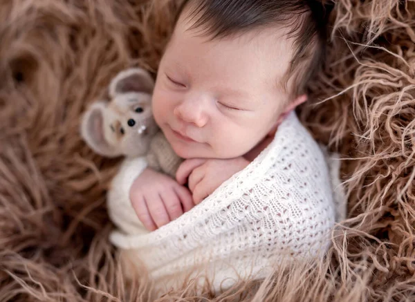 Klidný spánek novorozenců — Stock fotografie