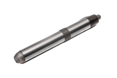 Beyaz arka plan üzerinde izole taşınabilir led el feneri