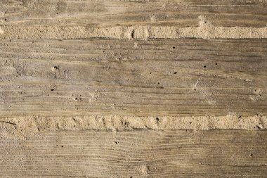 Çok sayıda paralel ahşap günlükleri doku ile kalkan. Ahşap blinds