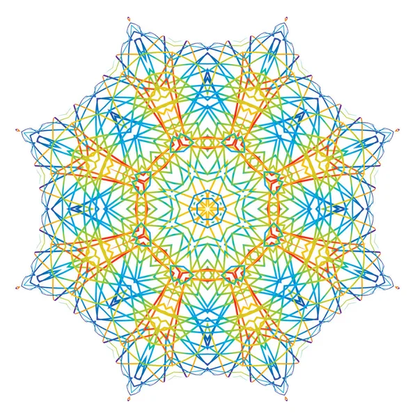 Soyut konsantrik desen şekli 