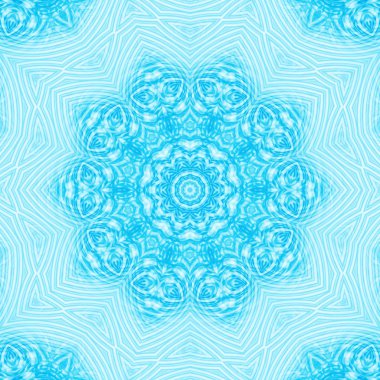 soyut konsantrik desen