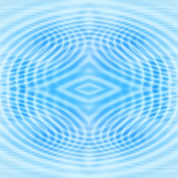 Abstract blue background with concentric ripples water pattern — Stock Photo, Image