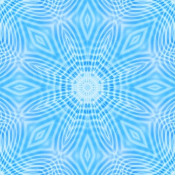 Fondo azul abstracto con patrón de ondas concéntricas — Foto de Stock