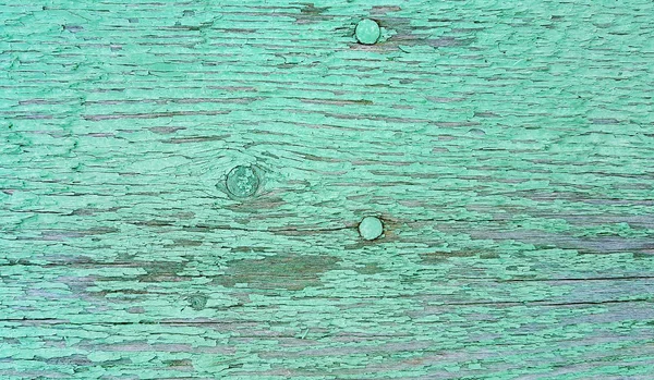 Texture en bois altérée peinte verte — Photo