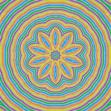 Soyut konsantrik desen arka plan