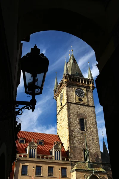 Town Hall Tower (Staromestska Radnice), Praga, Chech república — Fotografia de Stock