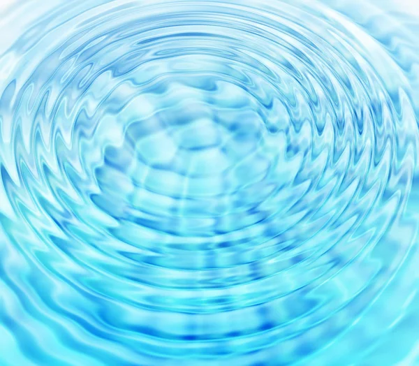 Fondo con ondas de agua redondas abstractas —  Fotos de Stock