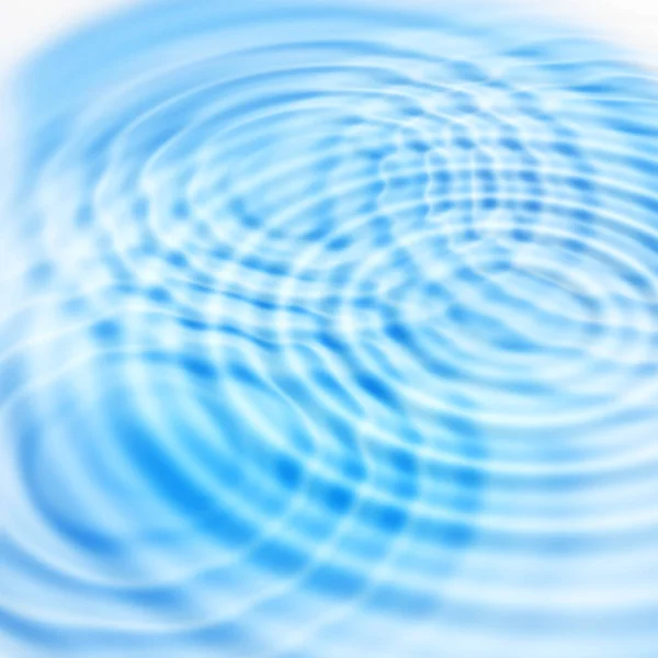 水の波紋ラウンド抽象的な背景 — ストック写真