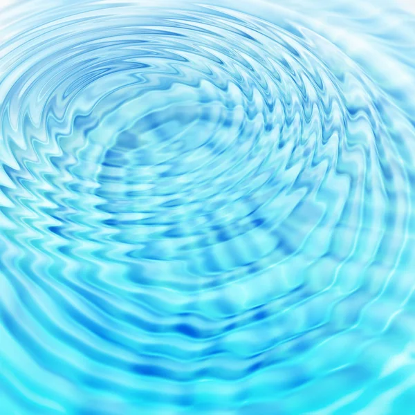 Fundo com ondas de água redondas abstratas — Fotografia de Stock