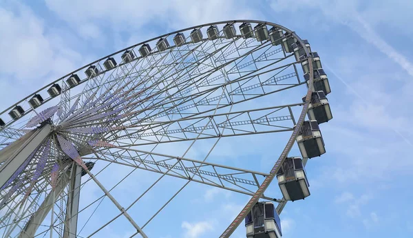 De Big Wheel in Parijs, Frankrijk — Stockfoto