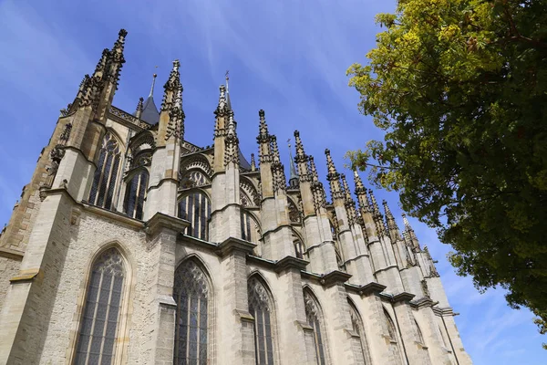 Heliga tempel Barbara (Chram Svate Barbory), Kutna Hora, Tjeckien — Stockfoto