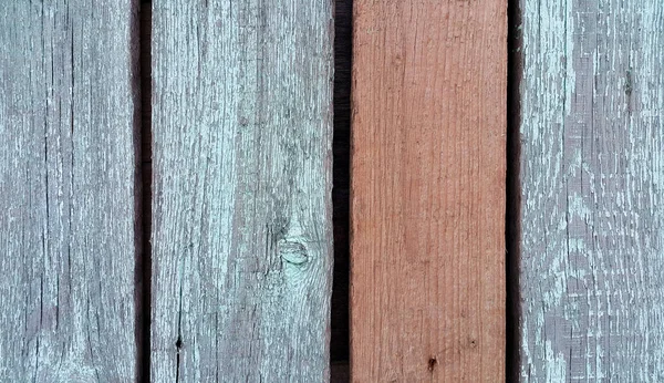 Textuur van oud houten hek — Stockfoto