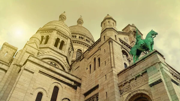 Basilica Sacre Coeur, Paris, France — Stockfoto