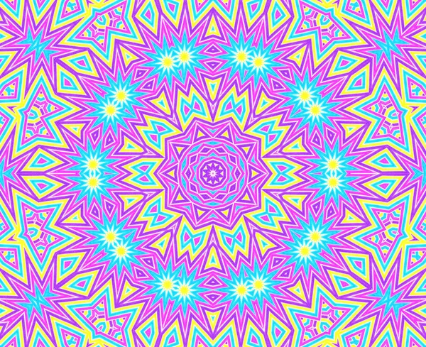 Arka plan ile parlak renkli konsantrik desen