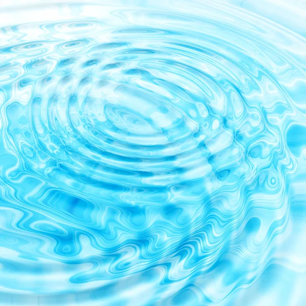 Increspature astratte di acqua blu — Foto Stock