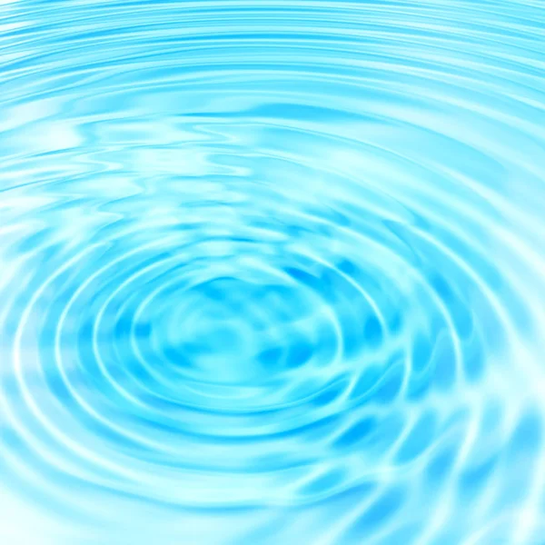 Ondulações de água azul abstratas — Fotografia de Stock