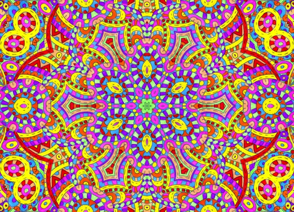 Patrón concéntrico colorido abstracto —  Fotos de Stock