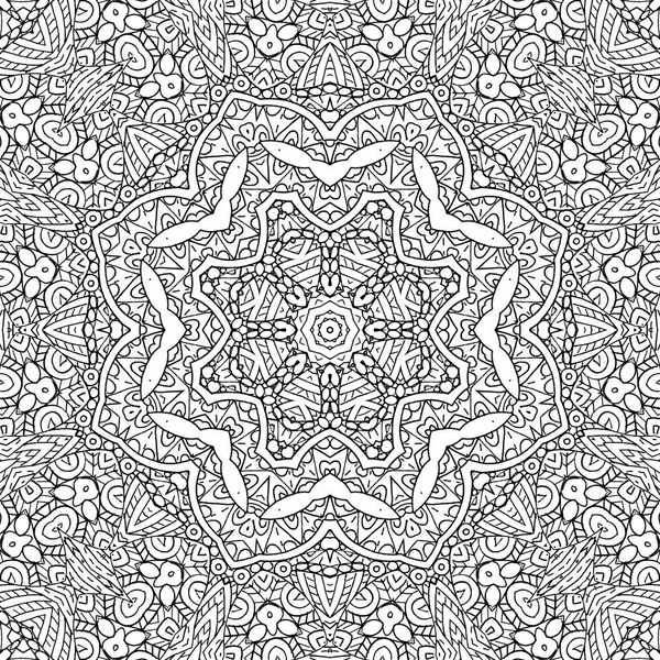 Czarno-biały wzór koncentrycznych konspektu — Zdjęcie stockowe