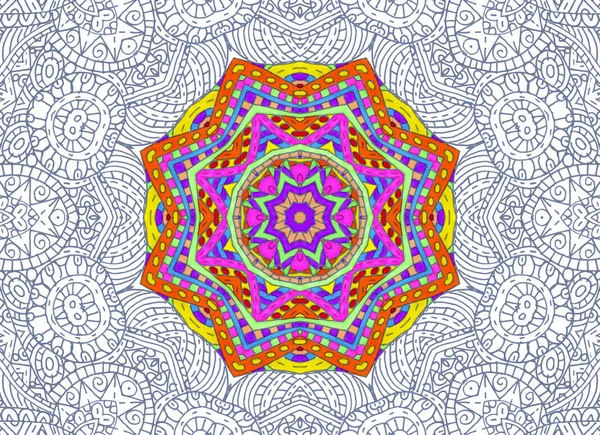 Yarım boyalı anahat desen