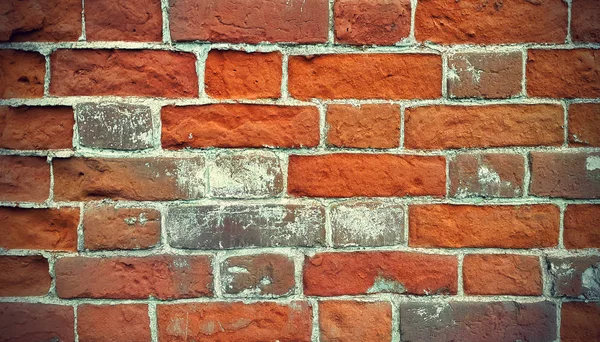 Texture of ancient brick wall — Stock Photo, Image