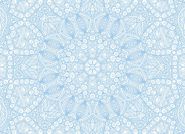 Abstrakta koncentriska disposition blå mönster — Stockfoto