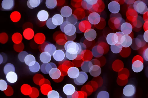 Brilhante cores desfocadas luzes feriado fundo — Fotografia de Stock