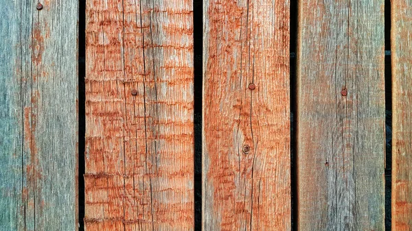 Texture of old wooden fence — Stock Photo, Image