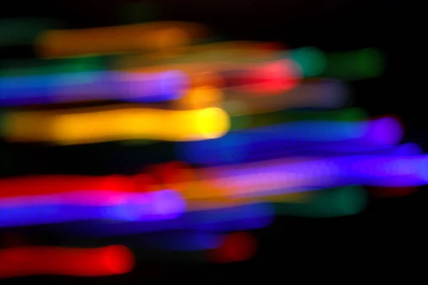Abstrait fond de mouvement coloré avec des lumières floues — Photo