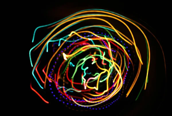 Абстрактная красочная подсветка — стоковое фото