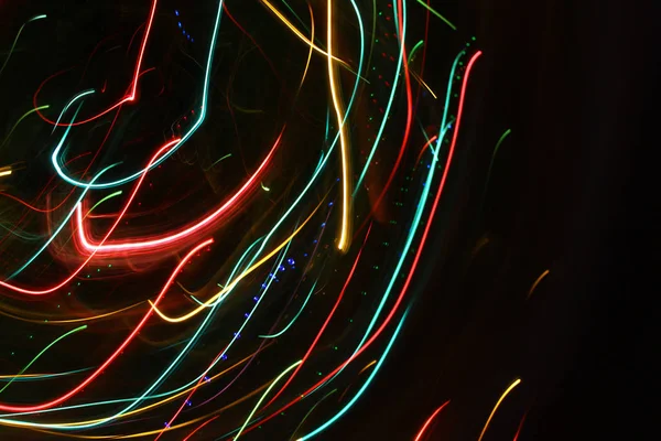 Streszczenie kolorowe tło ruchu z rozmytymi światłami — Zdjęcie stockowe
