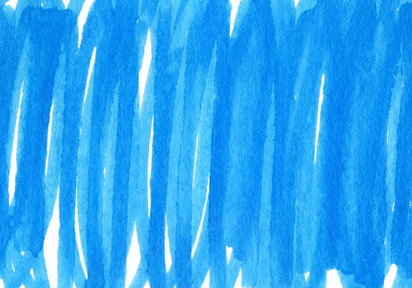 Fondo dibujado a mano azul brillante y blanco abstracto — Foto de Stock