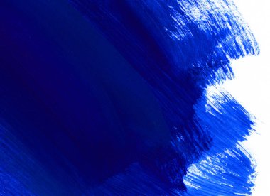 Mavi ve beyaz el boyası arka plan