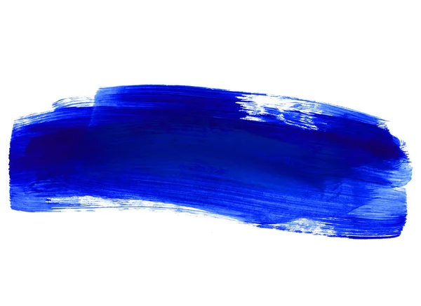 Bright blue hand drawn texture on white background — 스톡 사진