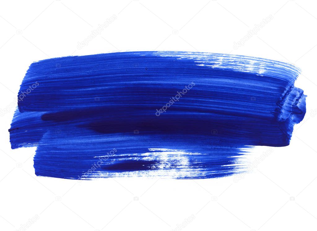 Blue and dark blue hand drawn texture on white background