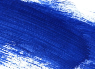 Beyaz arkaplanda mavi ve koyu mavi el çizimi