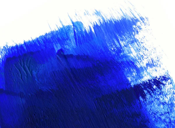 青と白の手描きの背景 — ストック写真