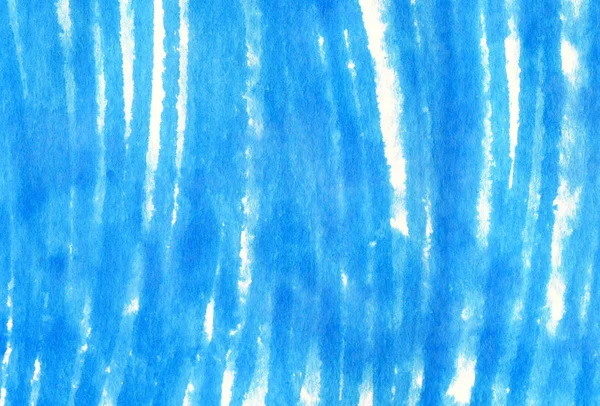 Textura azul brilhante abstrata desenhada à mão sobre branco — Fotografia de Stock