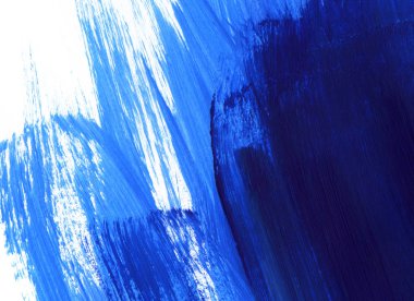 Mavi ve beyaz el boyası arka plan