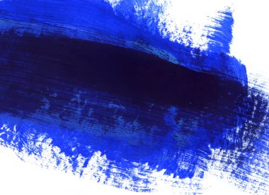 Mavi ve beyaz el boyası arka plan