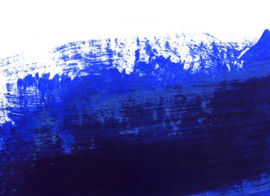 Mavi ve beyaz el boyası arka plan