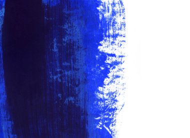 Mavi ve beyaz el boyası arka plan