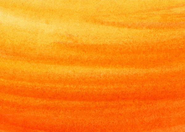 Color Brillante Amarillo Naranja Abstracto Acuarela Fondo — Foto de Stock