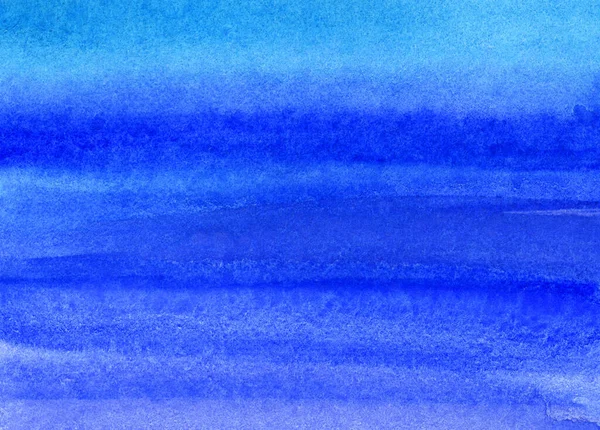 Ljusblå Abstrakt Akvarell Bakgrund För Design — Stockfoto